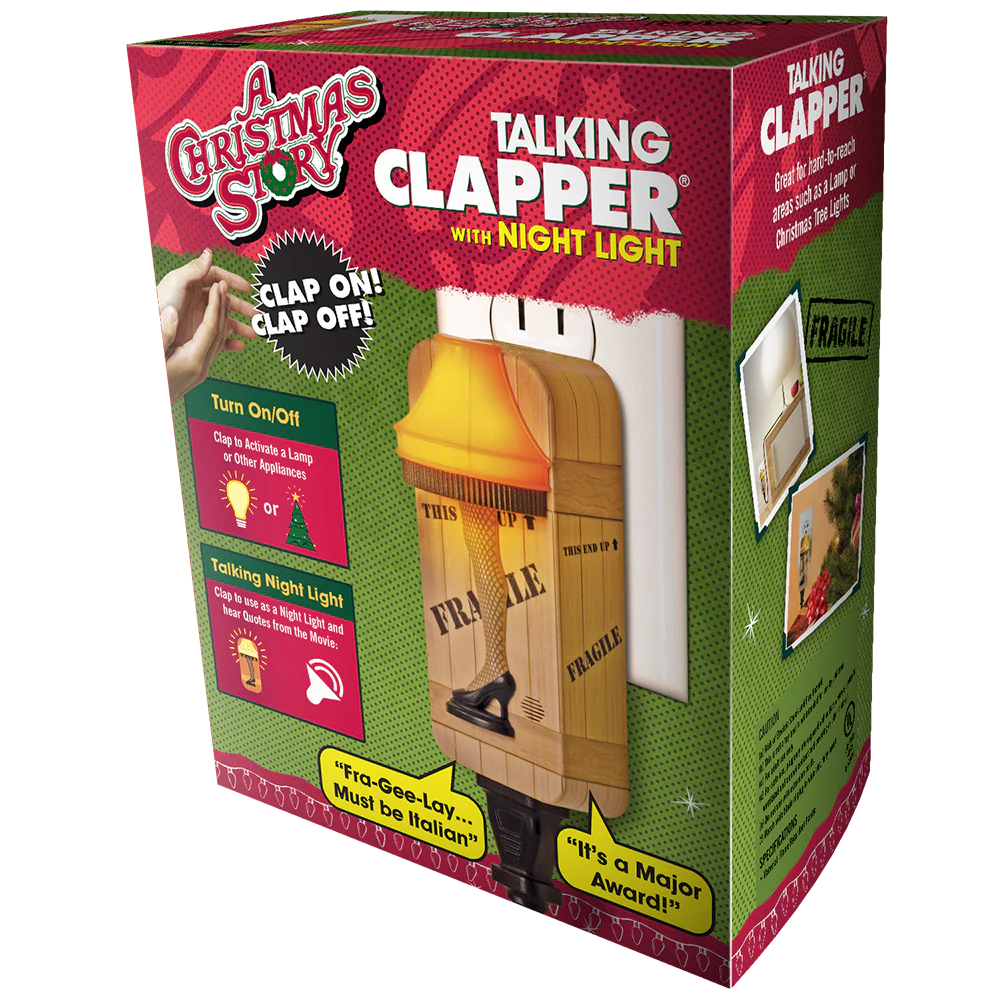 A Christmas Story Talking Clapper® with Night Light - Image 4