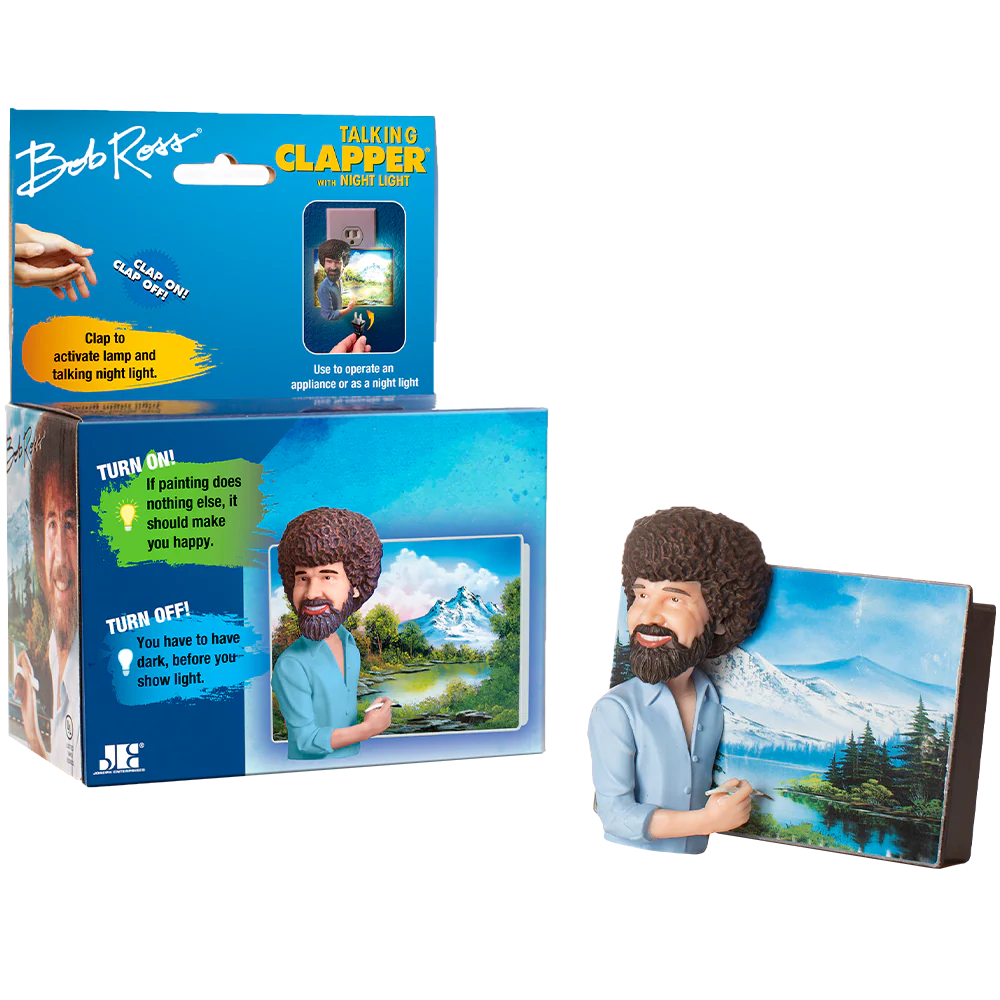 Bob Ross® Talking Clapper® with Night Light - Image 3