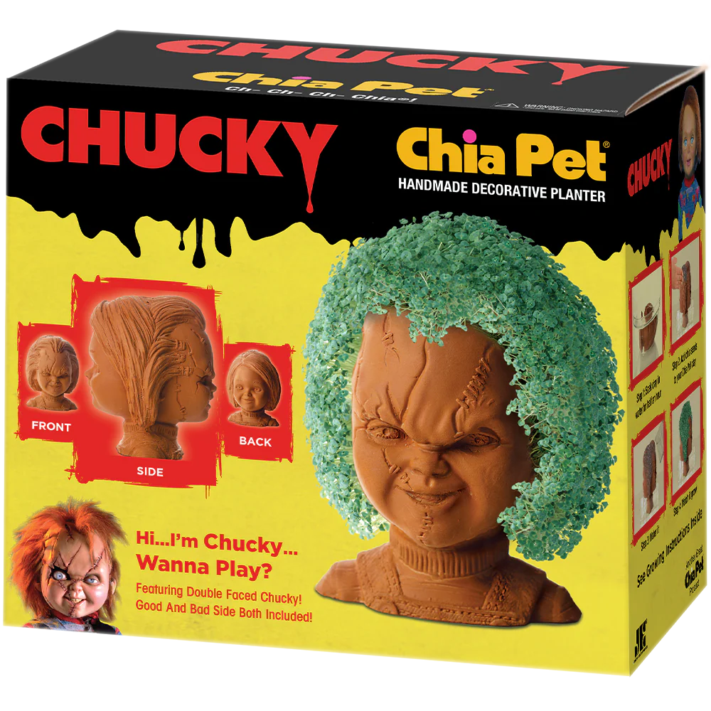 Child's Play Chucky Doll Chia Pet® - Image 7