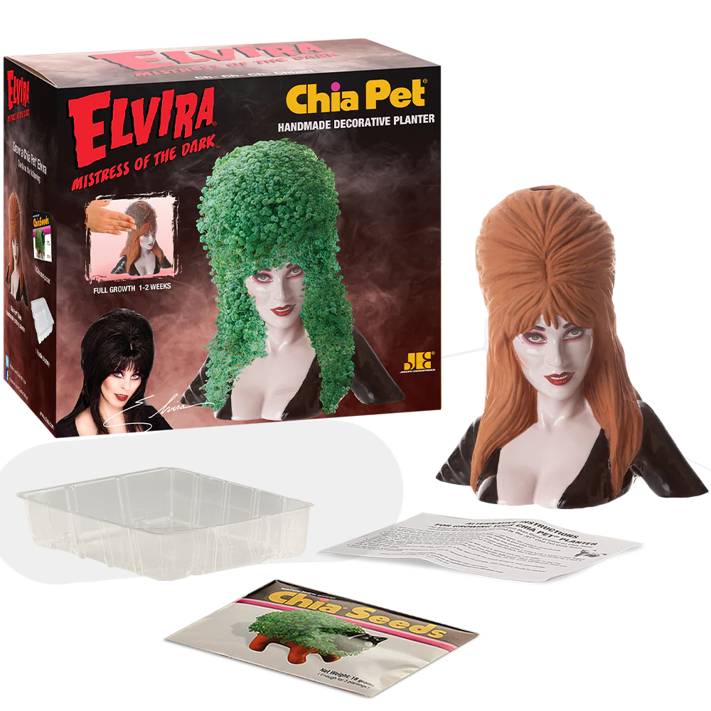Elvira Mistress of the Dark™ Chia Pet® - Image 4