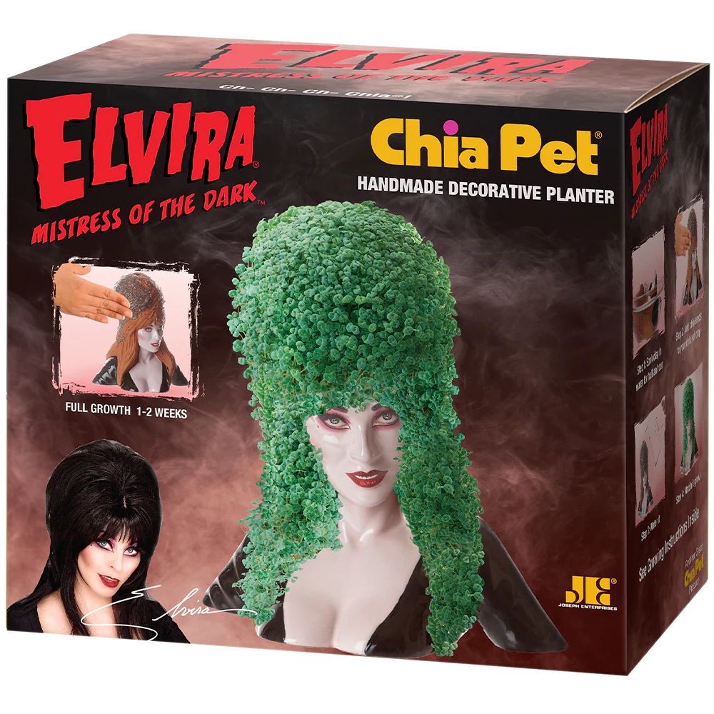 Elvira Mistress of the Dark™ Chia Pet® - Image 5