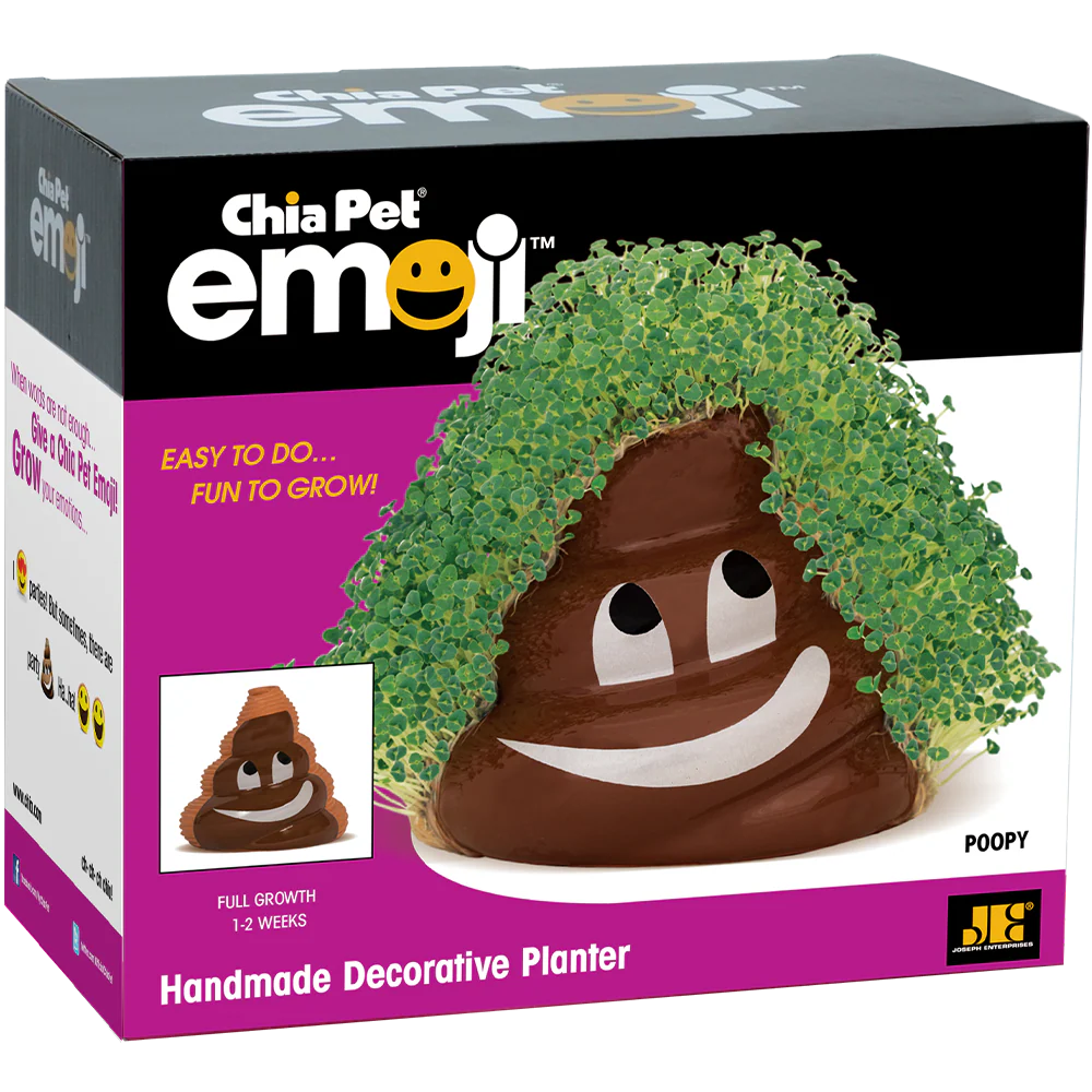 Emoji Poopy Chia Pet® - Image 5