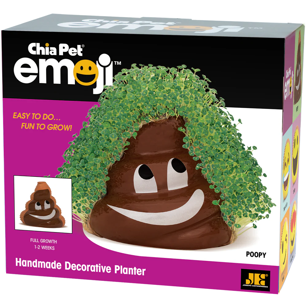Emoji Poopy Chia Pet® - Image 6