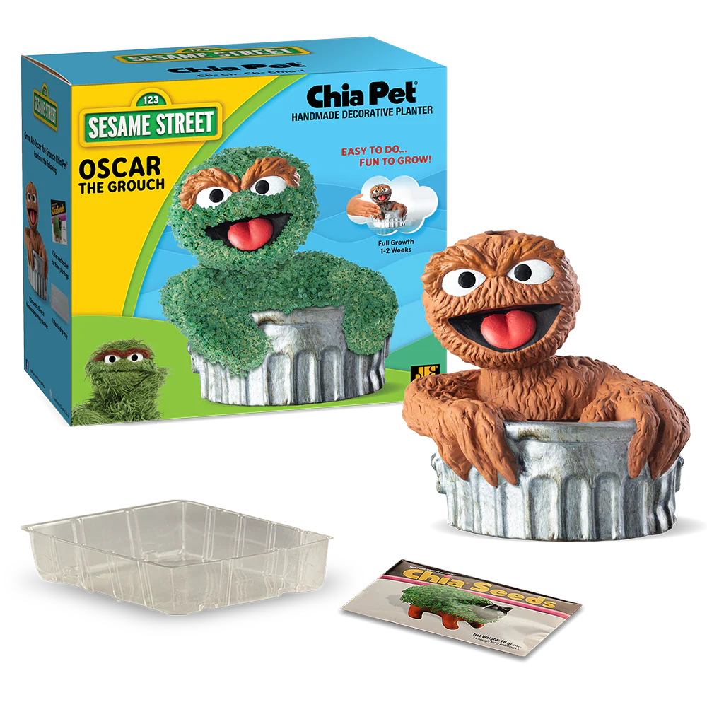 Oscar the Grouch Chia Pet® - Image 4