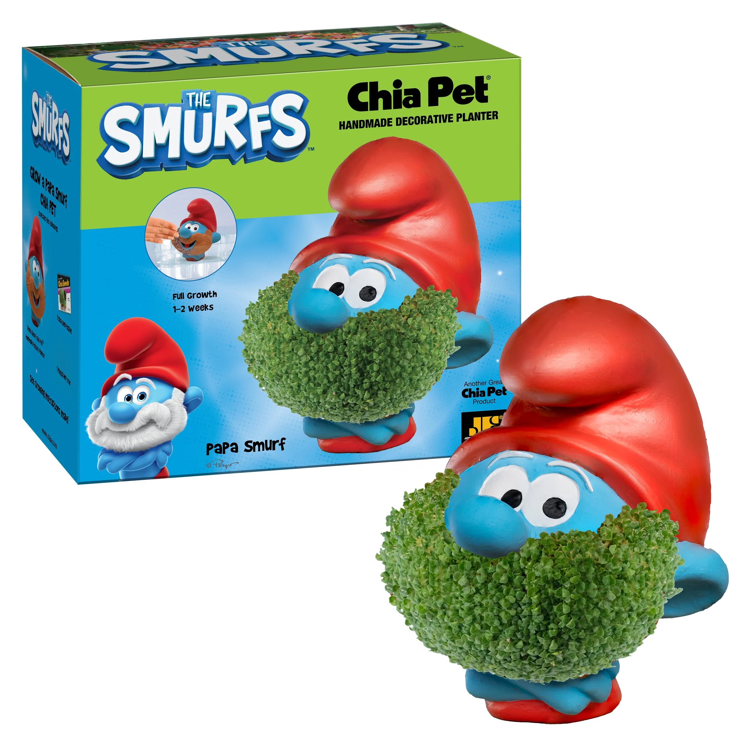Papa Smurf Chia Pet® - Image 5