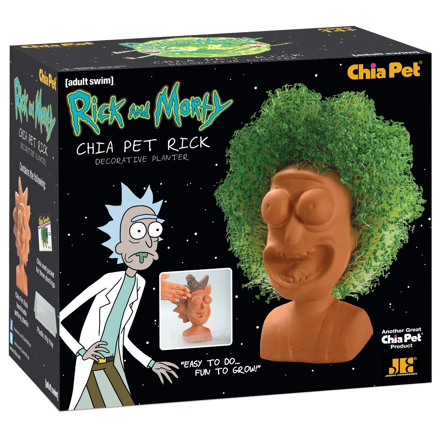 Rick and Morty Chia Pet® Rick - Image 6