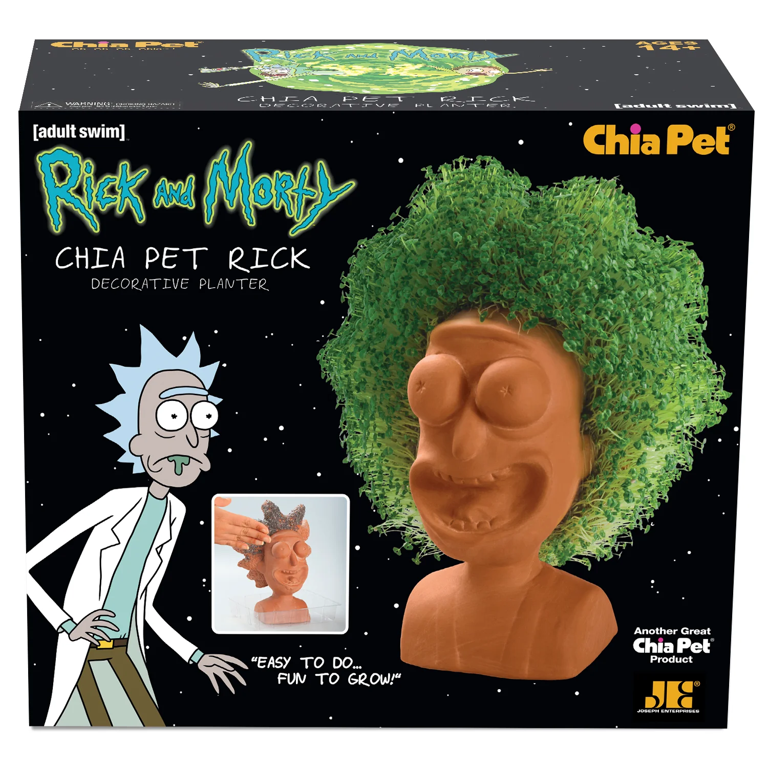 Rick and Morty Chia Pet® Rick - Image 7
