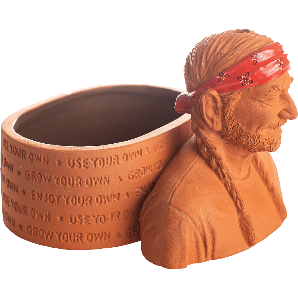 Willie Nelson Chia Pet® Herb Planter - Image 5